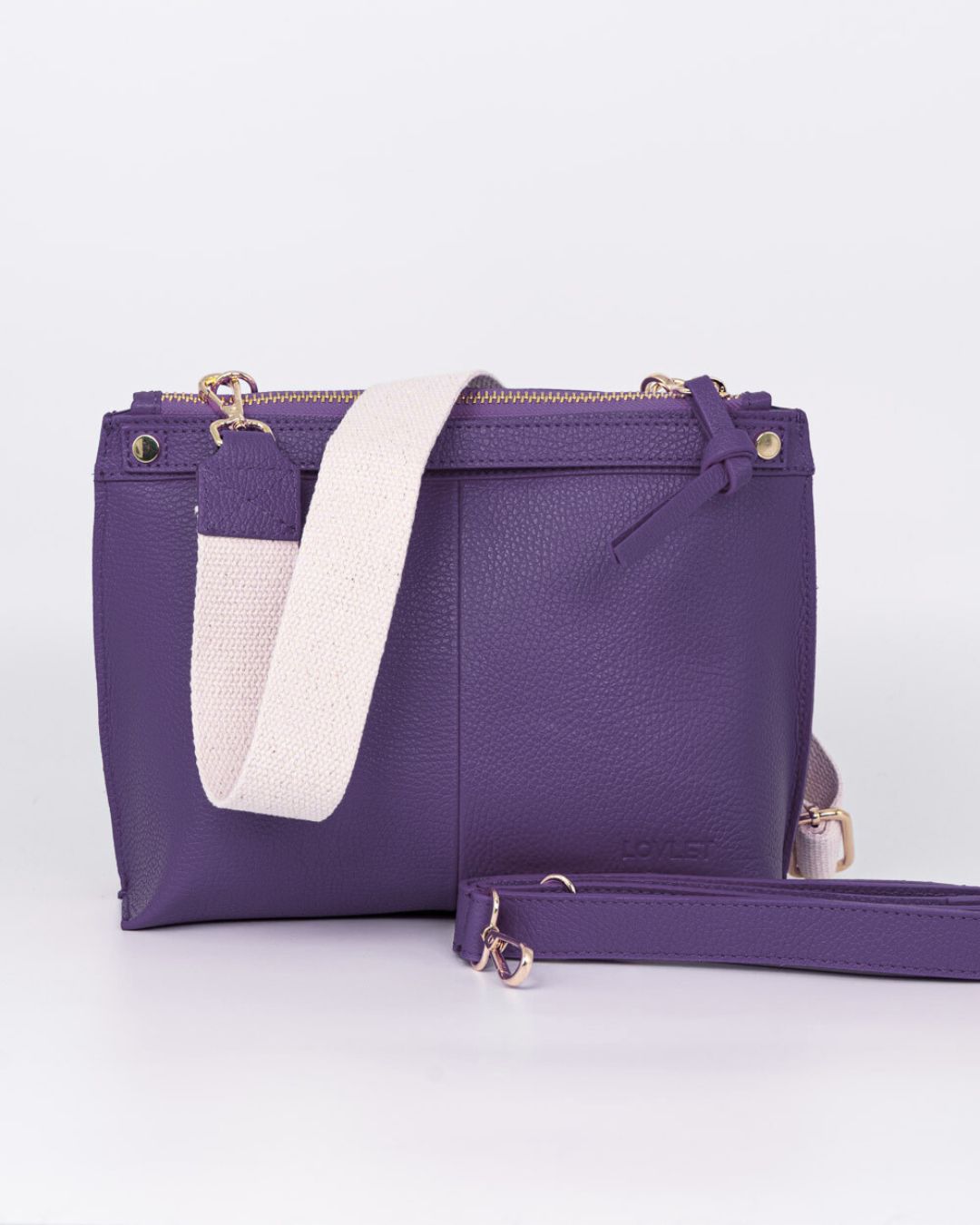 BORSA MINI SOFY PELLE VIOLA