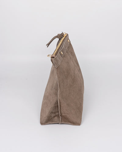 BORSA MINI SOFY CAMOSCIO TAUPE