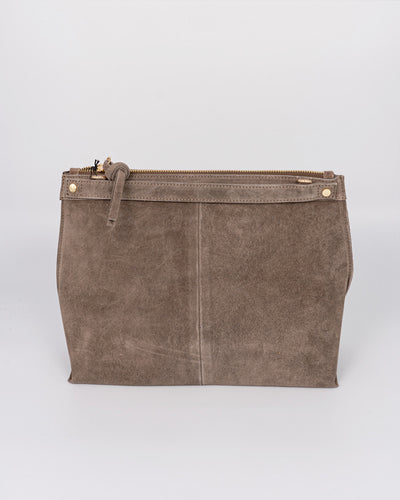BORSA MINI SOFY CAMOSCIO TAUPE