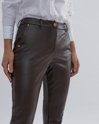 PANTALONE COCCO MARRONE