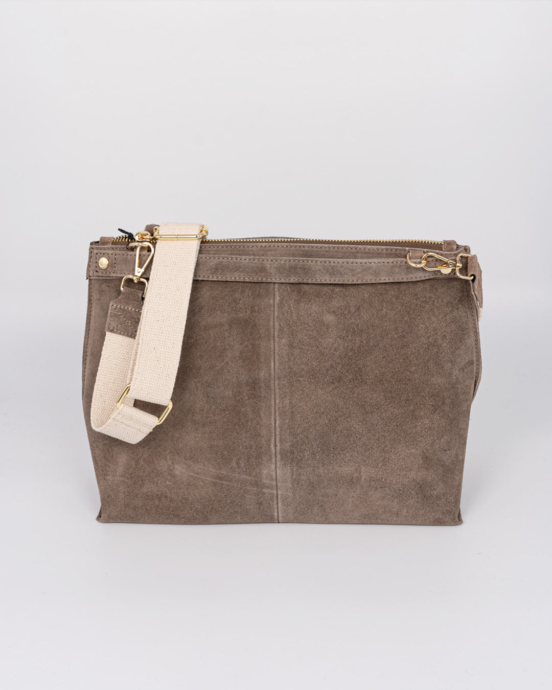 BORSA MINI SOFY CAMOSCIO TAUPE