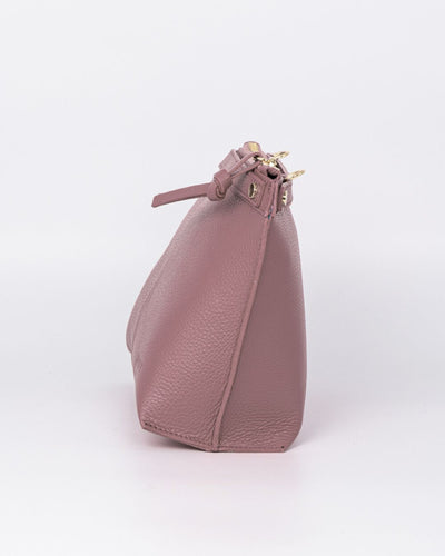 BORSA MINI SOFY PELLE ROSA ANTICO