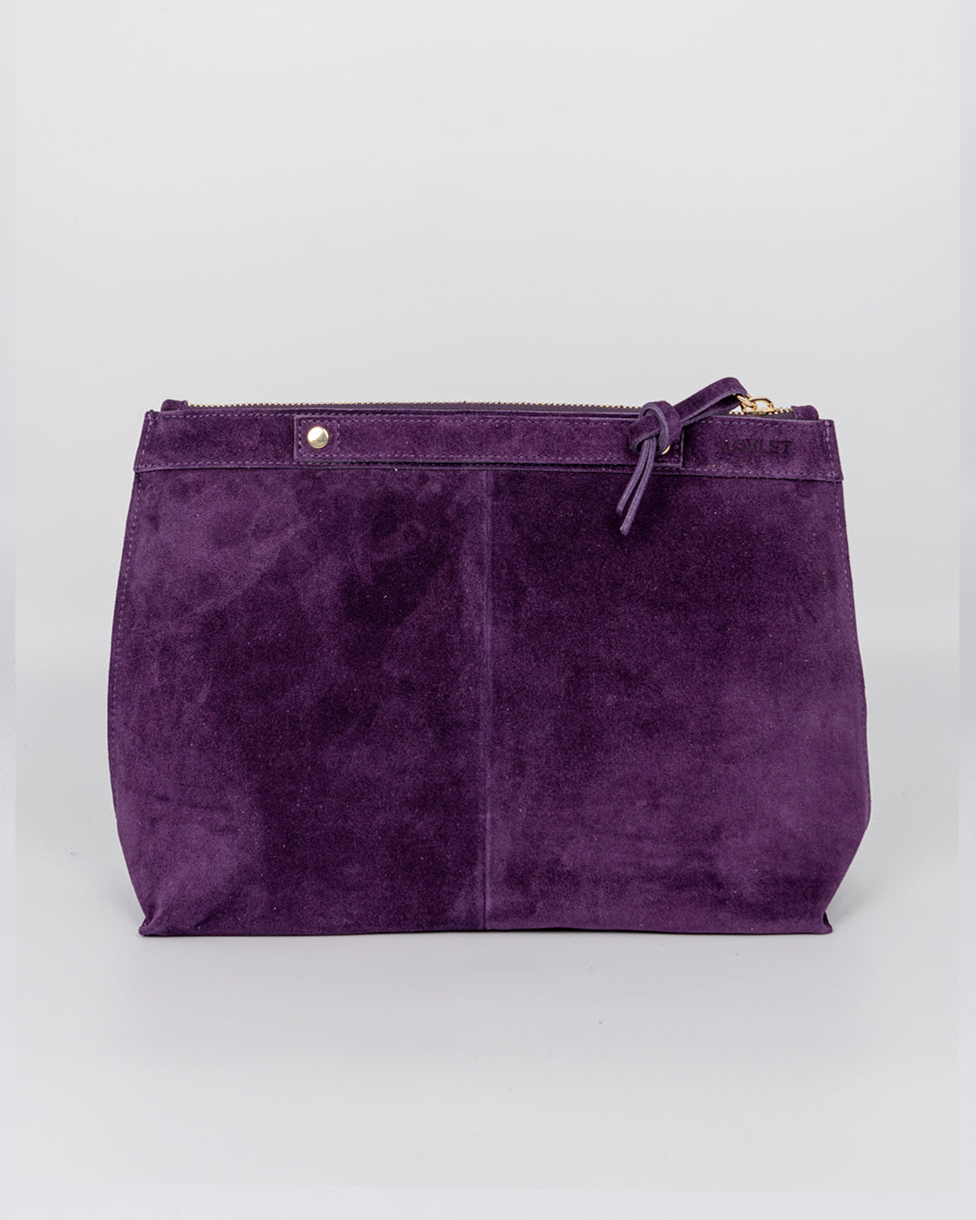 BORSA MINI SOFY CAMOSCIO VIOLA