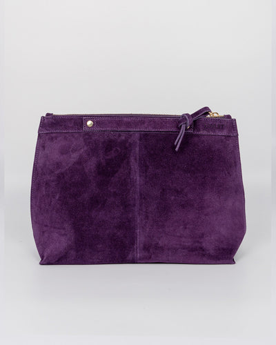 BORSA MINI SOFY CAMOSCIO VIOLA