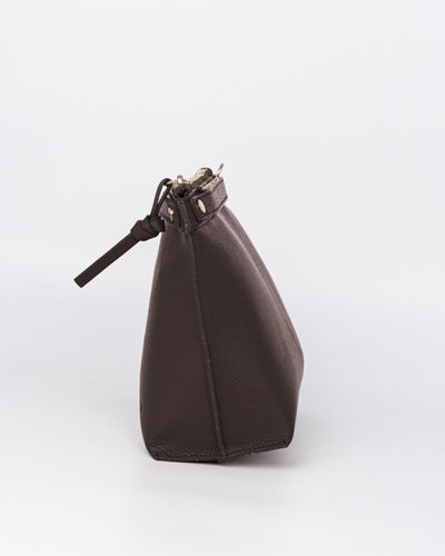 BORSA MINI SOFY PELLE TESTA DI MORO