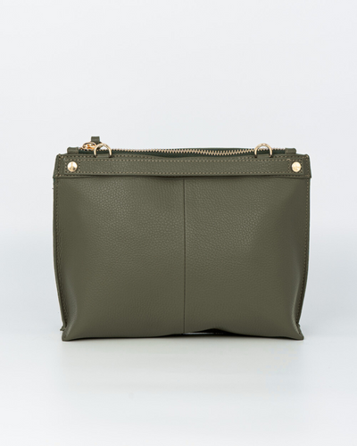 BORSA MINI SOFY PELLE VERDE