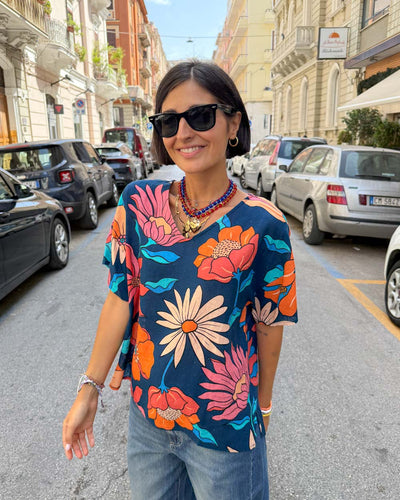 BLUSA MINA FIORATO POP
