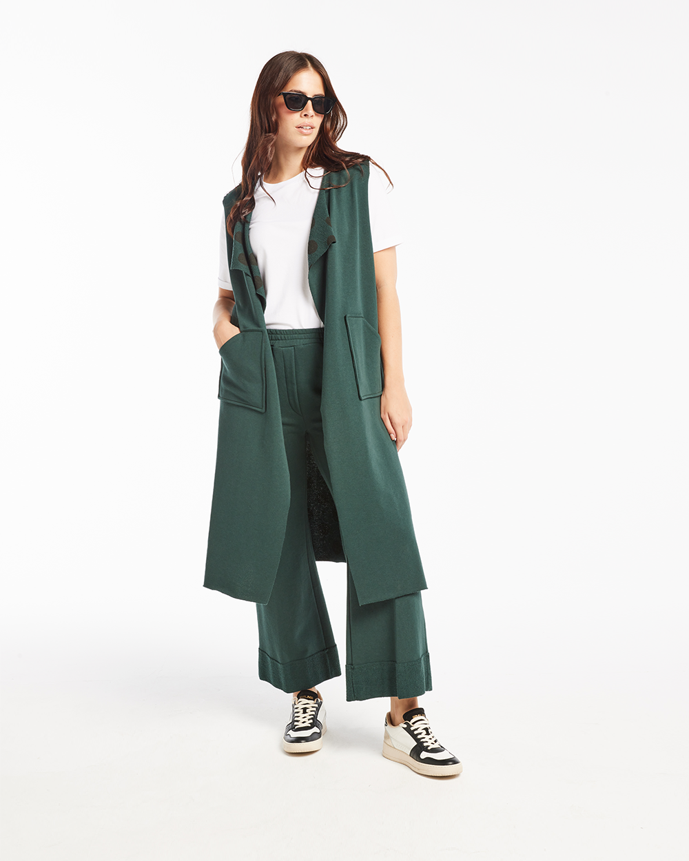 GILET TIRAMISU' VERDE