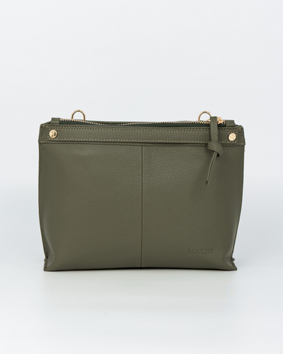 BORSA MINI SOFY PELLE VERDE
