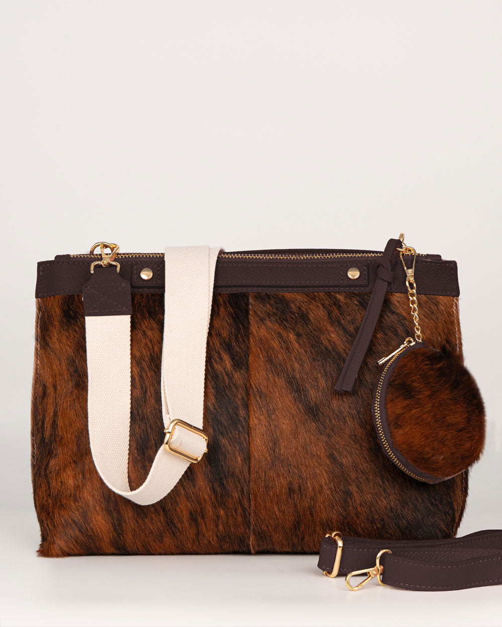 BORSA SOFY RAINBOW CIOCCOLATO