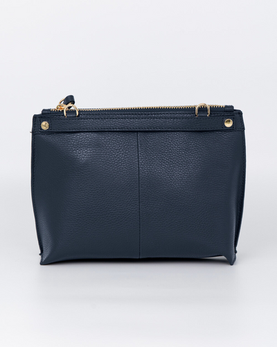 BORSA MINI SOFY PELLE BLU