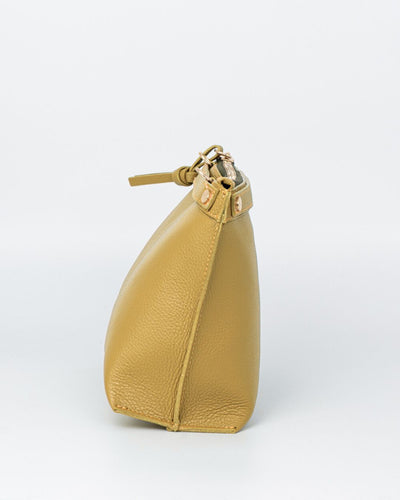BORSA MINI SOFY PELLE SENAPE