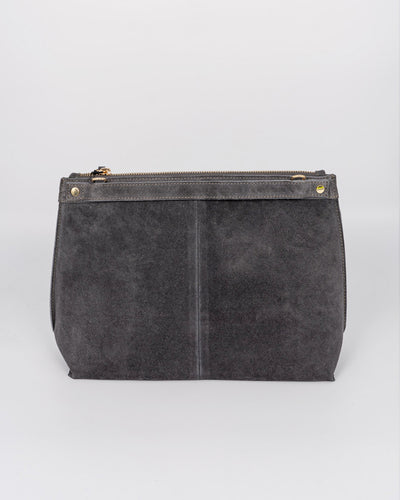 BORSA MINI SOFY CAMOSCIO GRIGIO