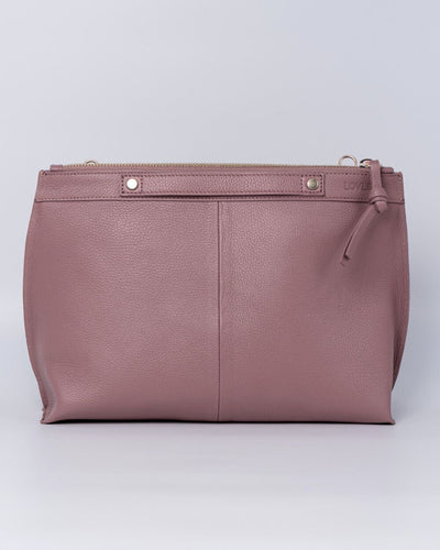 BORSA SOFY PELLE ROSA ANTICO