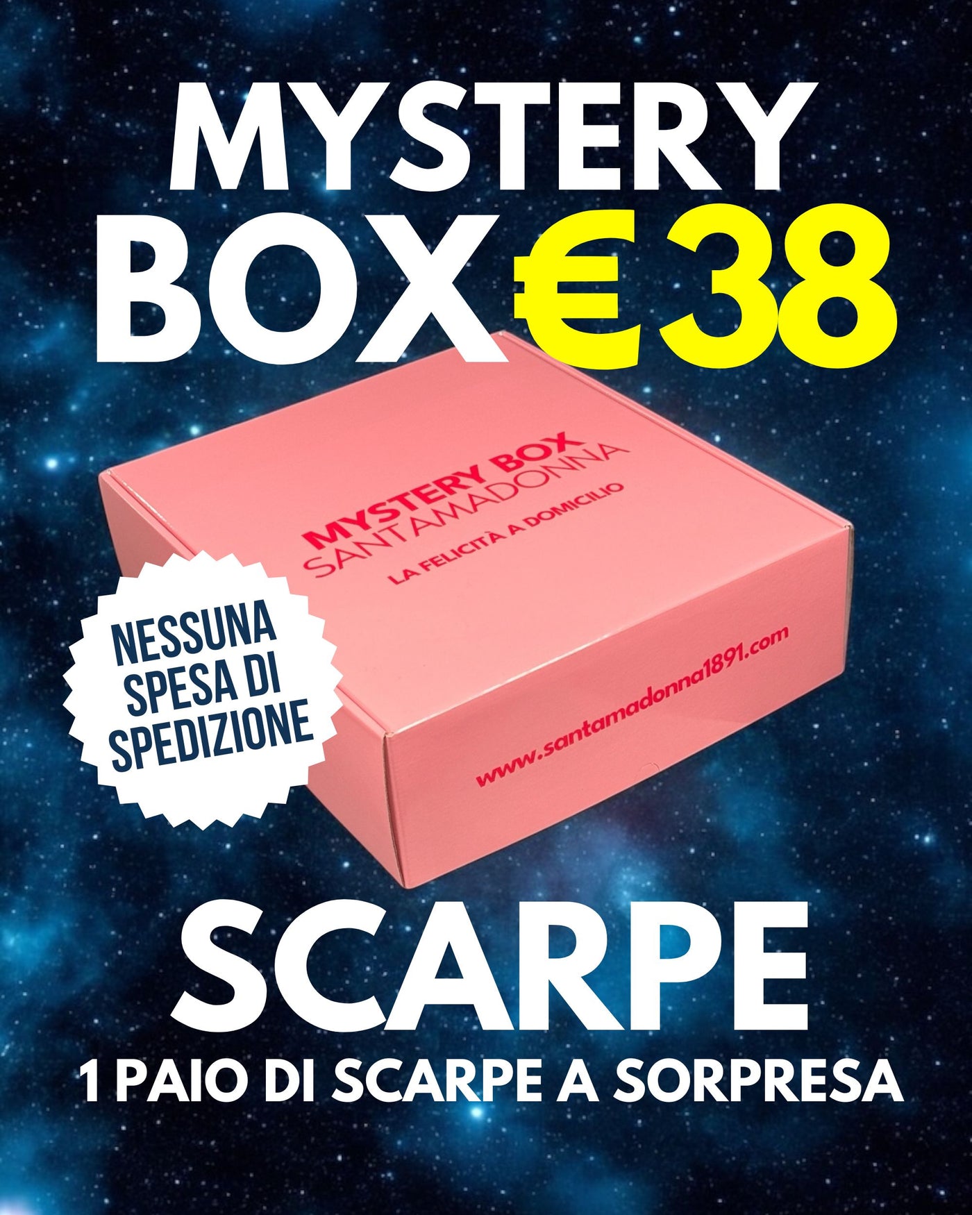 MYSTERY 📦 BOX SCARPA DONNA [38€]
