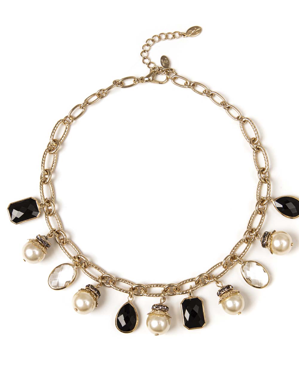 COLLANA OLYMPIA BIANCO/NERO