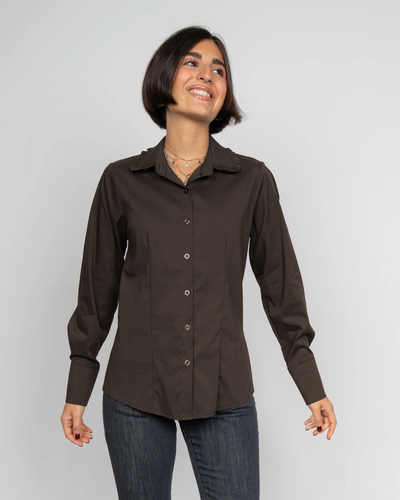 CAMICIA HARRY CIOCCOLATO