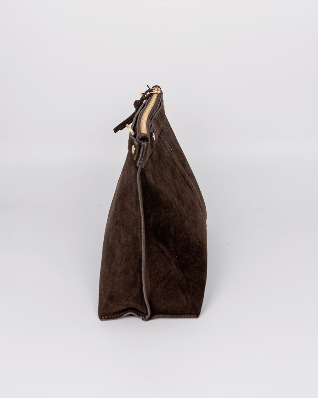 BORSA MINI SOFY CAMOSCIO MARRONE