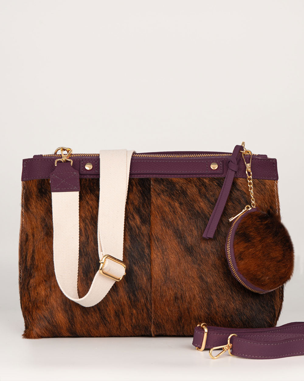 BORSA SOFY RAINBOW BORDEAUX