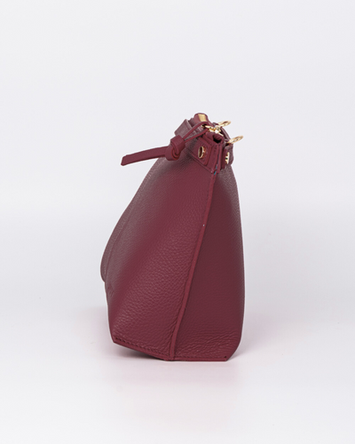 BORSA MINI SOFY PELLE BORDEAUX