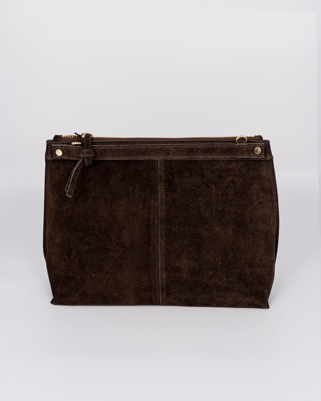 BORSA MINI SOFY CAMOSCIO MARRONE
