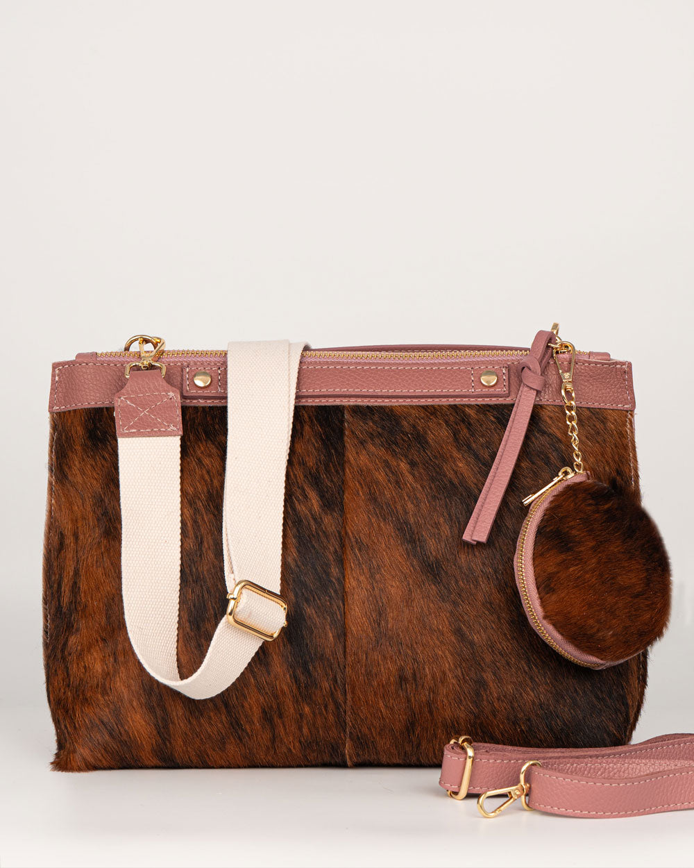 BORSA SOFY RAINBOW ROSA ANTICO