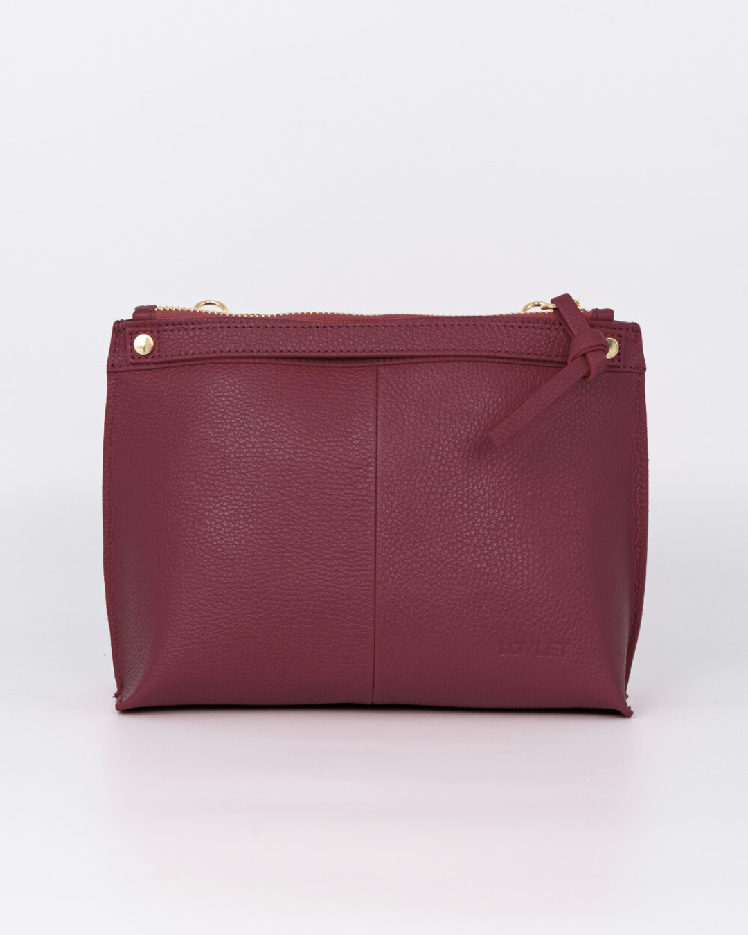 BORSA MINI SOFY PELLE BORDEAUX