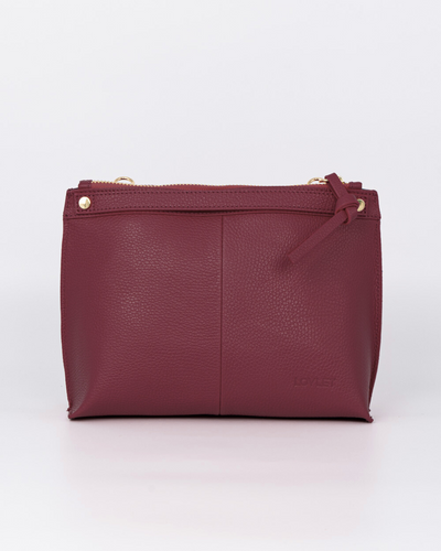 BORSA MINI SOFY PELLE BORDEAUX