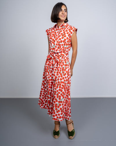 VESTITO DIANA POMODORI