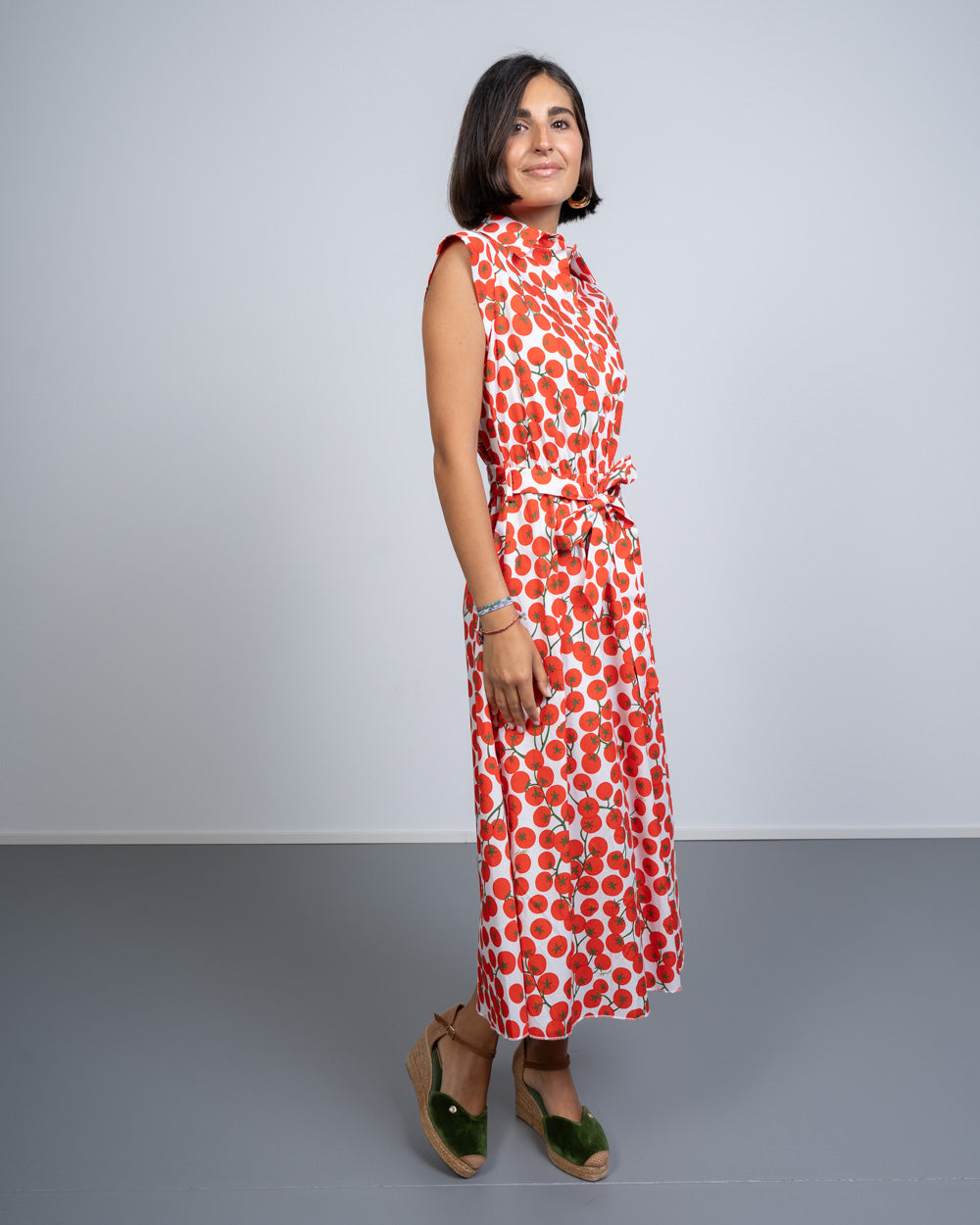 VESTITO DIANA POMODORI