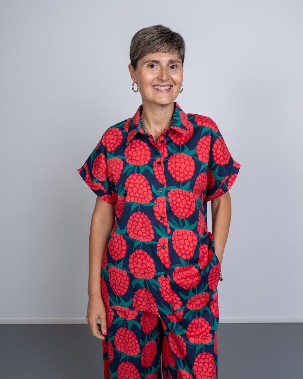 CAMICIA DOROTEA LAMPONI