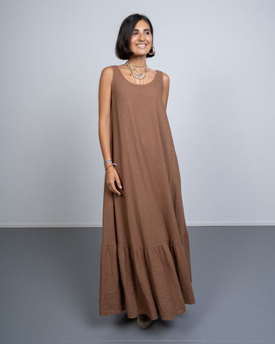 VESTITO MICAELA CIOCCOLATO
