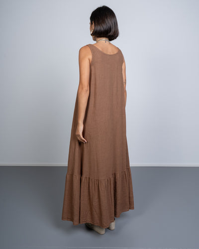 VESTITO MICAELA CIOCCOLATO