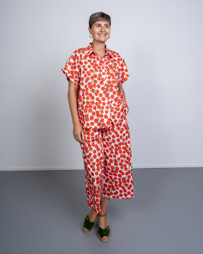 PANTALONE DINA POMODORI