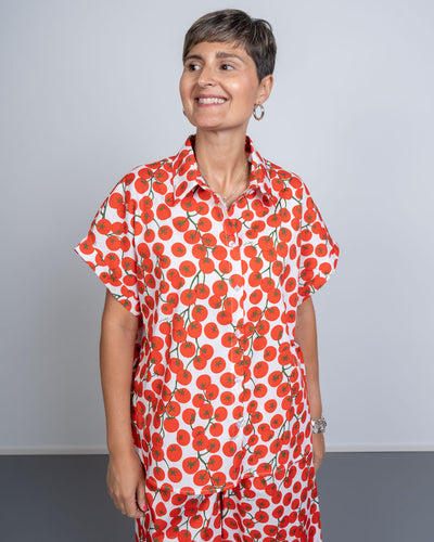 CAMICIA DOROTEA POMODORI