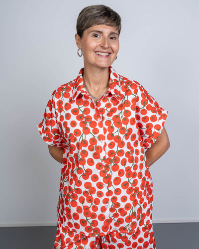 CAMICIA DOROTEA POMODORI
