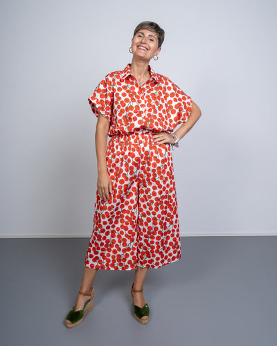 PANTALONE DINA POMODORI