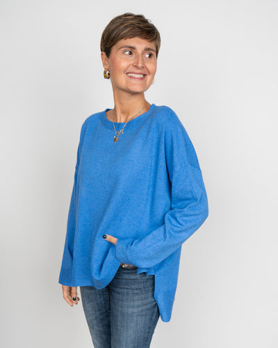 MAGLIONE GISELLA DENIM