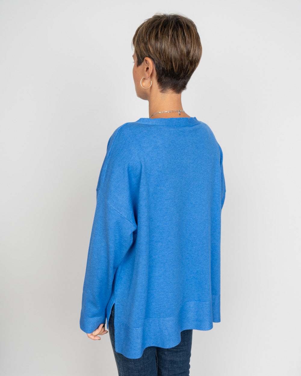 MAGLIONE GISELLA DENIM