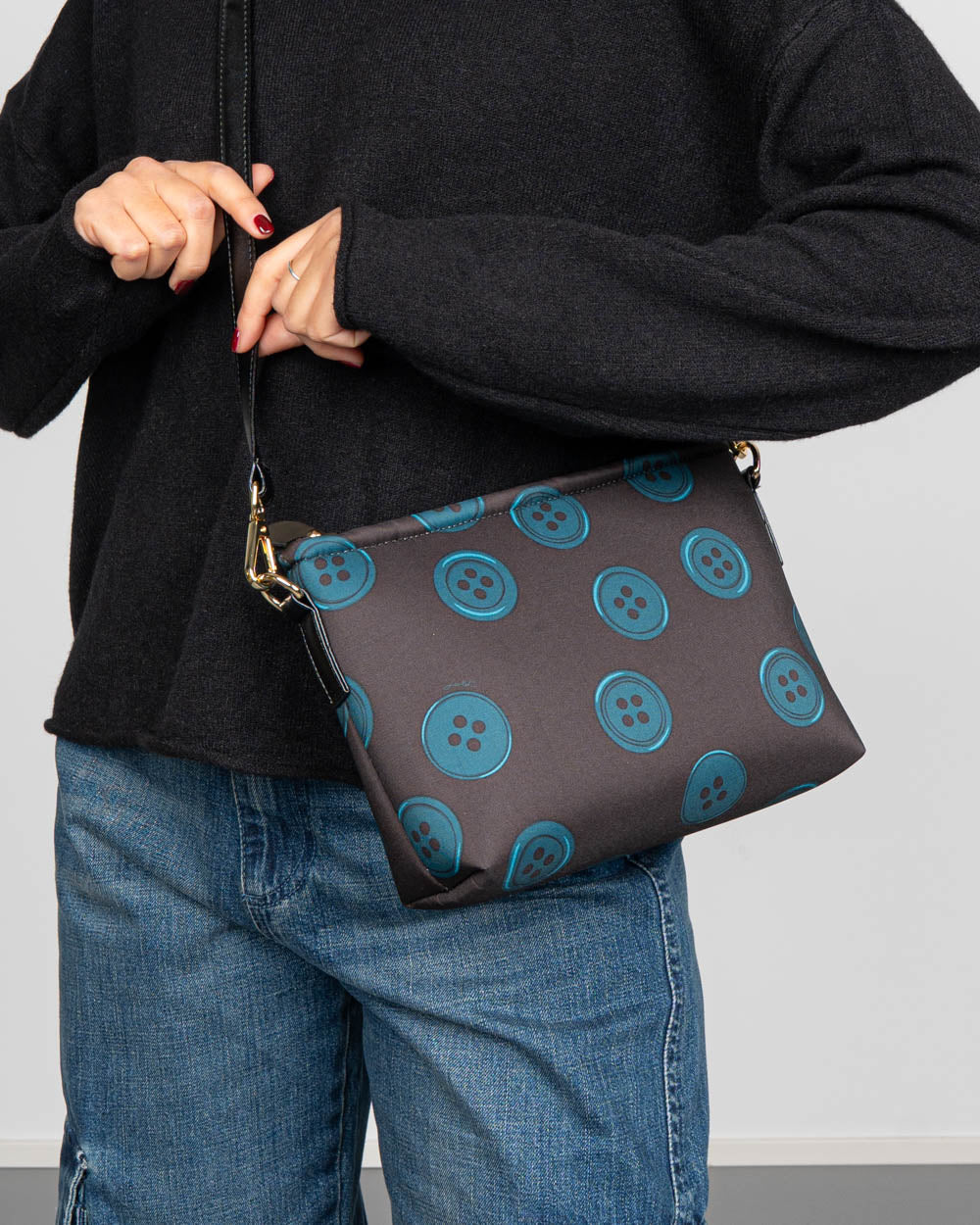 POCHETTE CARAMELLA BOTTONI