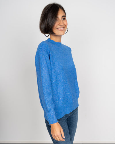 MAGLIONE GINEVRA DENIM