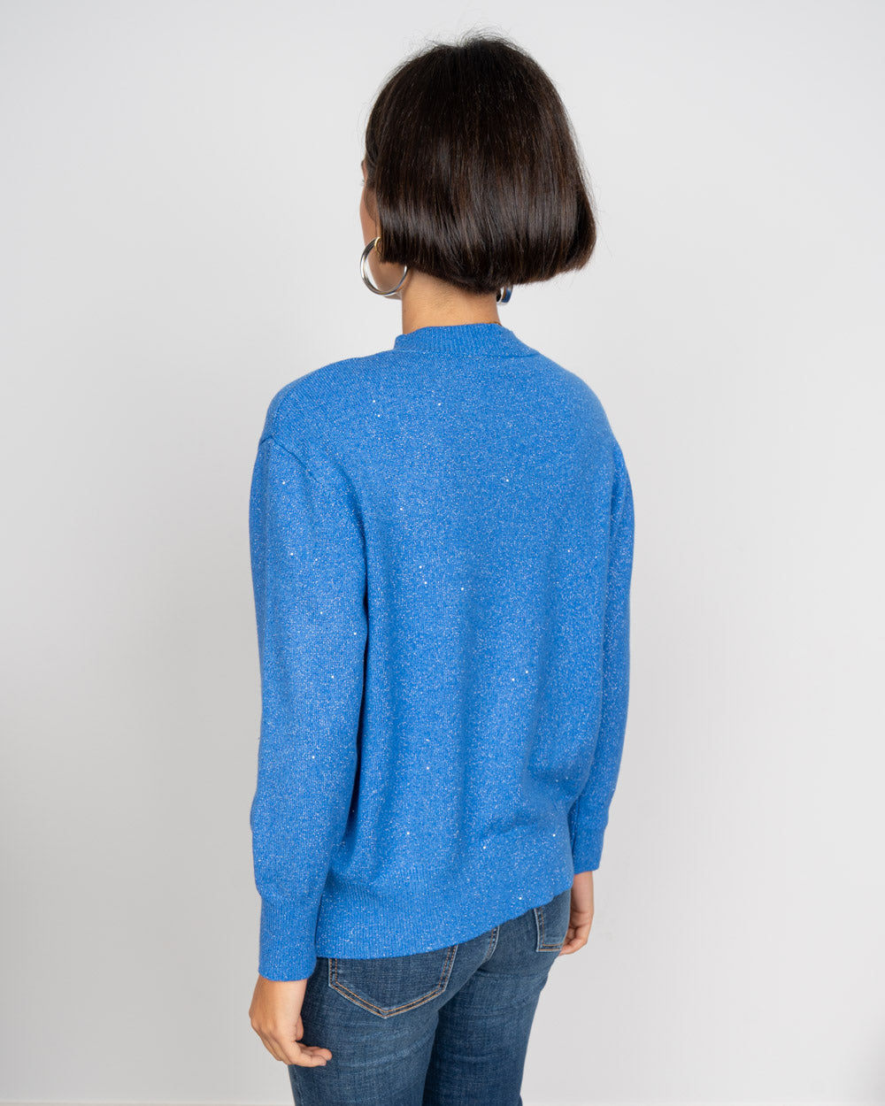 MAGLIONE GINEVRA DENIM