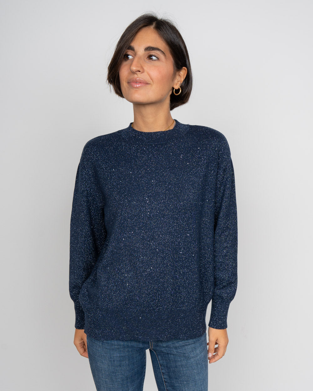 MAGLIONE GINEVRA BLU