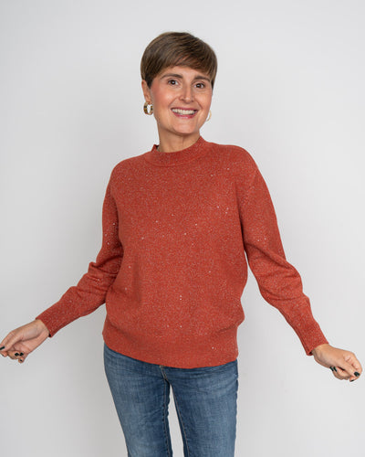 MAGLIONE GINEVRA RUGGINE