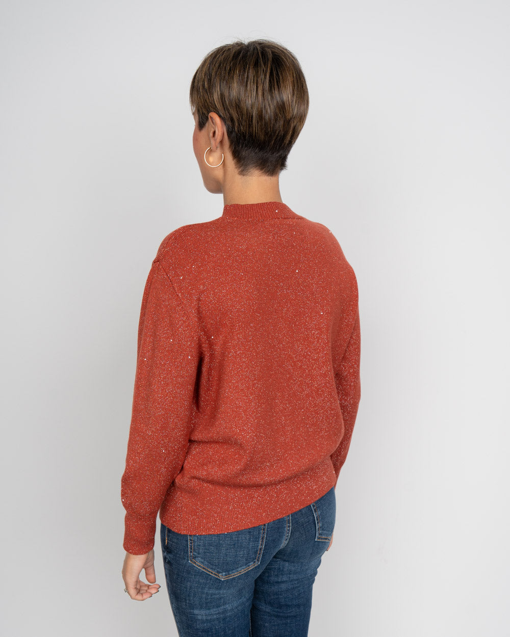 MAGLIONE GINEVRA RUGGINE