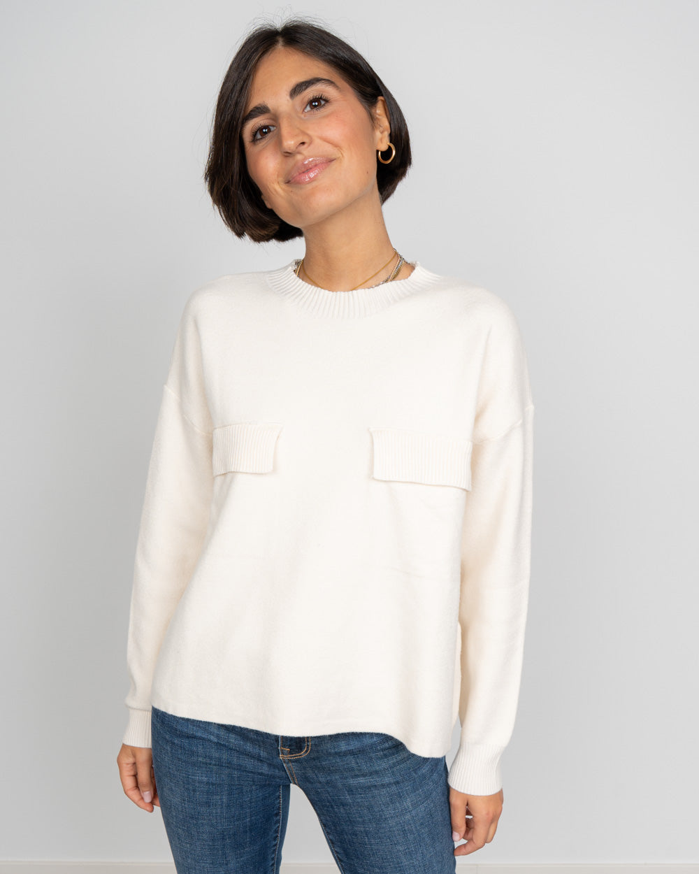 MAGLIONE FLAVIA PANNA