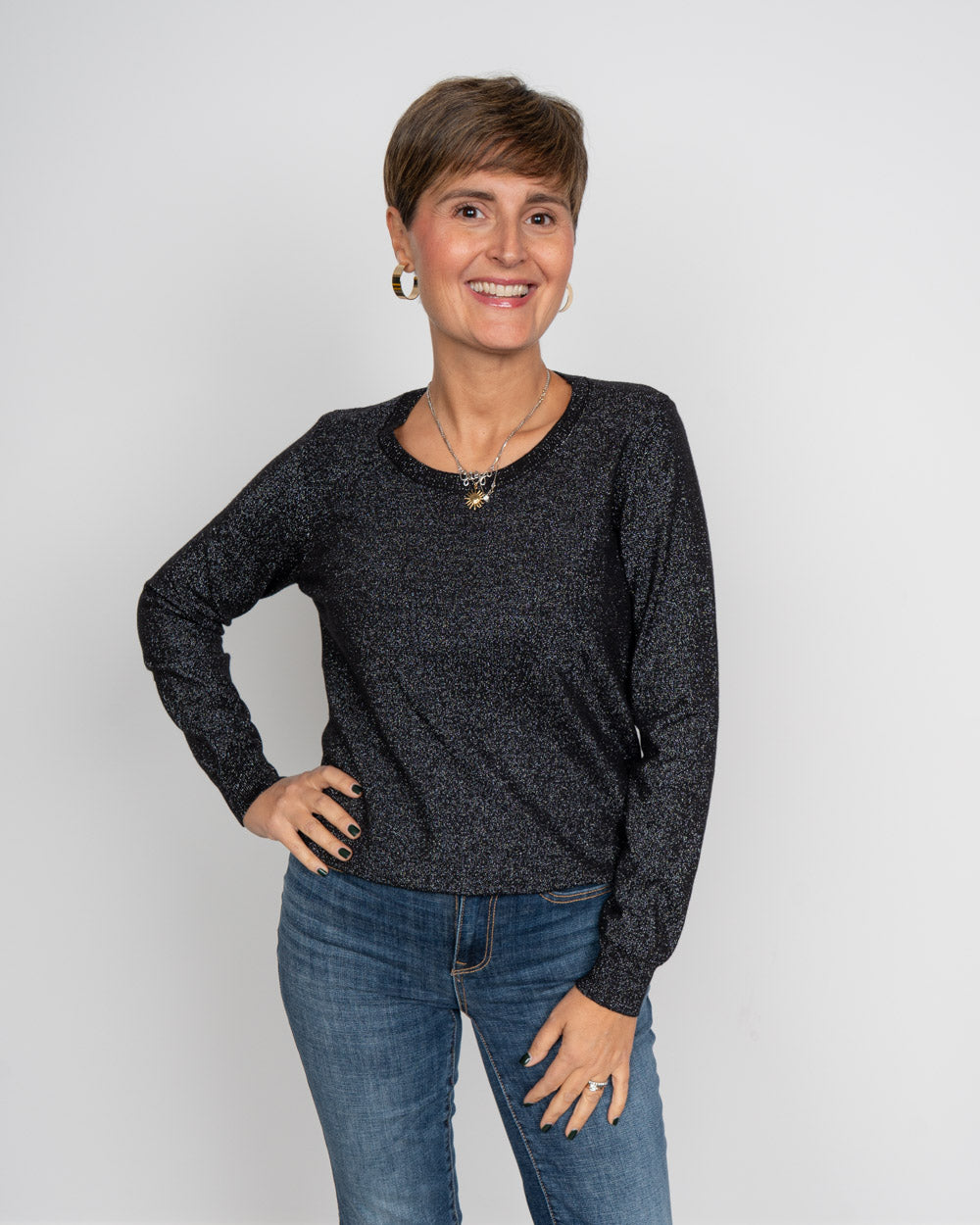 MAGLIONE EVELYN NERO
