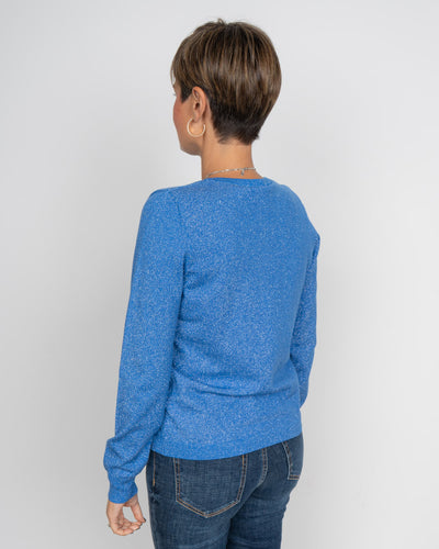 MAGLIONE EVELYN DENIM