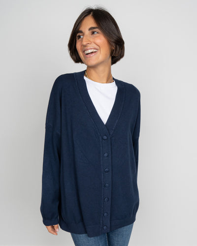 CARDIGAN DENISE BLU