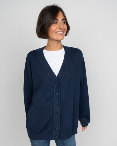 CARDIGAN DENISE BLU